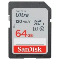 SANDISK ULTRA 64GB 120MB/S SDXC HAFIZA KARTI (SDSDUN4-064G-GN6IN)