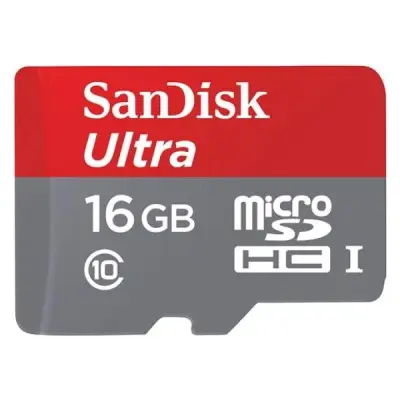 SANDISK ULTRA MICROSDHC 16 GB KART