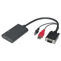 S-LINK SL-VHC20 VGA TO HDMI ÇEVİRİCİ ADAPTÖR