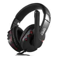 SNOPY SN-338 SİYAH/KIRMIZI GAMİNG OYUNCU MİKROFONLU KULAKLIK