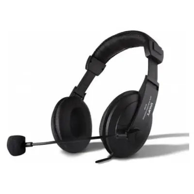 SNOPY SN-4388 DERİ PROFESYONEL MİKROFONLU KULAKLIK