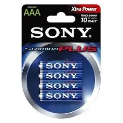 SONY ALKALİNE STAMİNA PLUS 4'LÜ AM4 AAA LR03
