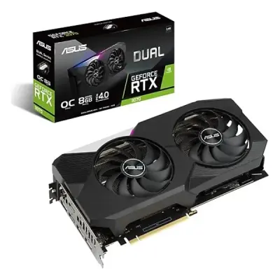 TEŞHİR ASUS DUAL-RTX3070-O8G 256 BİT GDDR6 8 GB EKRAN KARTI