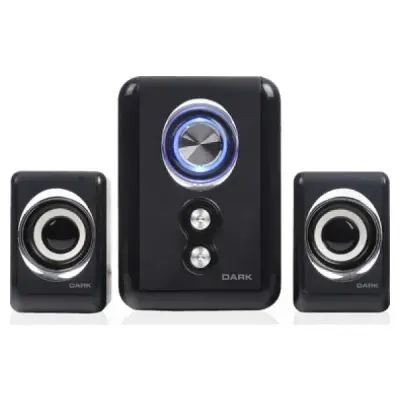 TEŞHİR DARK DK-AC-SP211 2+1 11W SİYAH HOPARLÖR