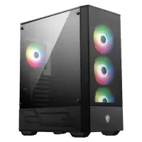 TEŞHİR MSI MAG FORGE 112R ARGB TEMPERED SİYAH ATX MİD TOWER KASA