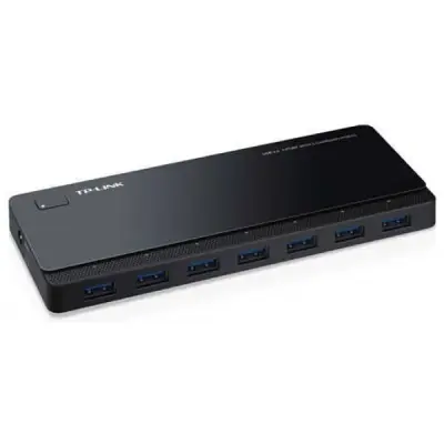 TP-LINK UH720 7-PORT 5GBPS 2 ADET ŞARJ PORTU USB 3.0 ÇOKLAYICI