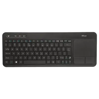TRUST 20960 PC / SMART TV VE OYUN KONSOLLARI IÇIN KABLOSUZ TOUCH MULTIMEDYA KLAVYE