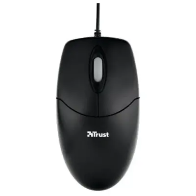 TRUST KABLOLU SİYAH MOUSE 16591