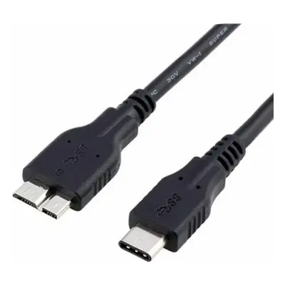 Type C to Micro B 3.0 HDD Kablo 1 Metre