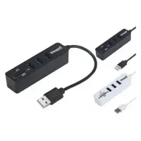 USB 2.0 COMBO HUB 3 PORT USB ÇOKLAYICI + 2 PORT KART OKUYUCU