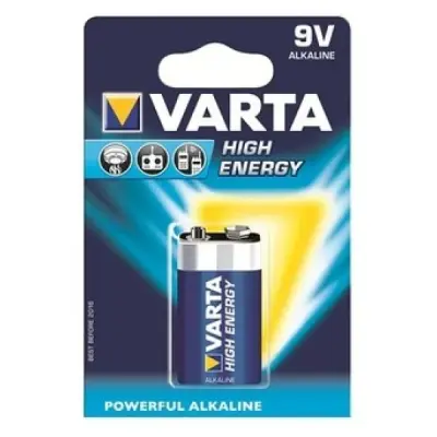 VARTA 9V  ALKALINE PIL