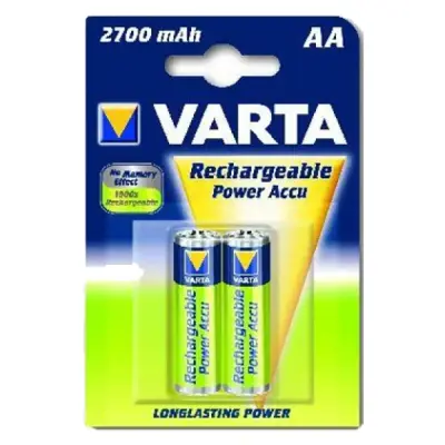 VARTA FOTO ŞARJLI KALEM PİL 2 Lİ 2700MAH 5706-2