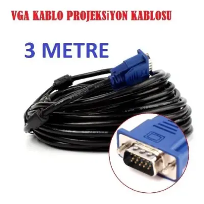 VGA KABLO 3 MT