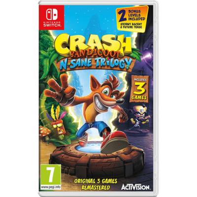 ACTİVİSİON CRASH BANDİCOOT N.SANE TRİLOGY NİNTENDO SWİTCH OYUN