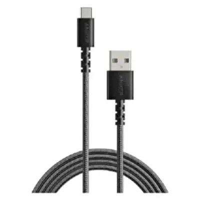 ANKER POWERLİNE SELECT + USB-A TO TYPE-C KABLO 1.8M SİYAH