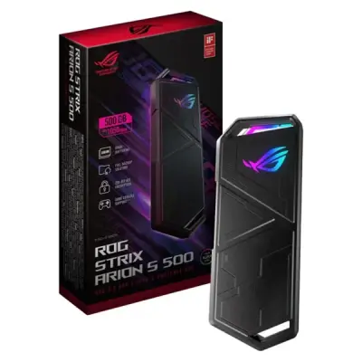 ASUS 500GB ROG STRIX ARION S500 USB3.2 (OKUMA 1050MB/S) HARİCİ SSD