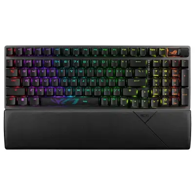 ASUS ASUS ROG STRIX SCOPE II 96 WIRELESS Q TR OYUNCU KLAVYESİ 3 FARKLI BAĞLANTI (2.4GHZ RF, BT, KABLOLU) ROG NX SNOW MEKANİK