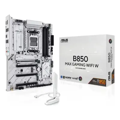 Asus B850 Max Gaming Wi-Fi W AMD AM5 DDR5 ATX Anakart
