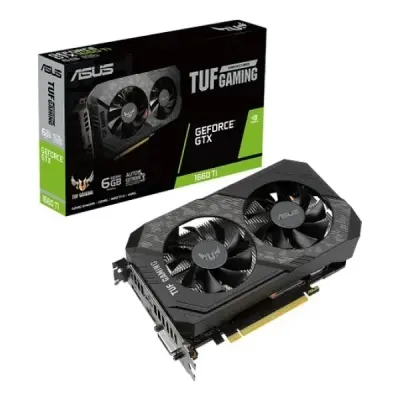ASUS GTX 1660 TI TUF GAMİNG 192 BİT GDDR6 6 GB EKRAN KARTI (3 AY GARANTİ)
