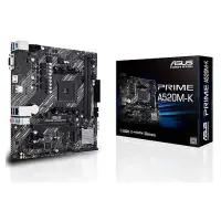ASUS PRIME A520M-K DDR4 4400MHZ HDMI VGA M.2 USB 3.2 MATX AM4