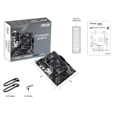 Asus Prime A520M-R AMD AM4 DDR4 Micro ATX Anakart
