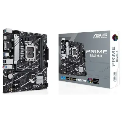 Asus Prime B760M-K Intel LGA1700 DDR5 Micro ATX Anakart