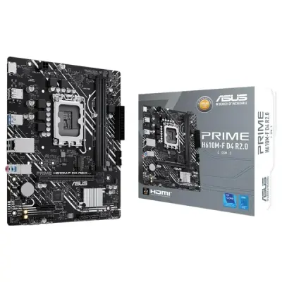 Asus Prime H610M-F D4 R2.0-CSM Intel LGA1700 DDR4 Micro ATX Anakart