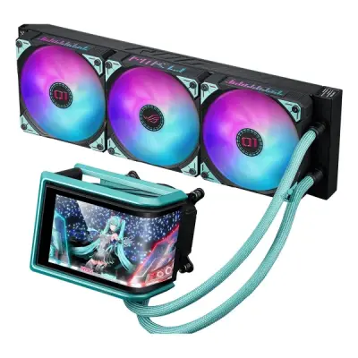 Asus ROG Ryuo IV 360 ARGB Hatsune Miku Edition 360 mm İşlemci Sıvı Soğutucu