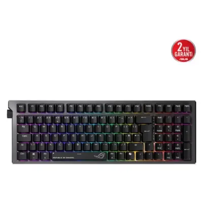 Asus ROG Strix Morph 96 RGB %96 NX V2 Switch Kablolu/Kablosuz Mekanik Oyuncu Klavyesi