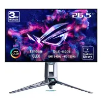 Asus ROG Swift OLED PG27AQWP-W 26.5" 0.02 ms 2K 540 Hz - HD 720 Hz Pivot OLED Oyuncu Monitörü