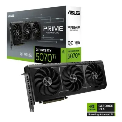 Asus RTX 5070 TI Prime OC Edition PRIME-RTX5070TI-O16G 256 Bit GDDR7 16 GB