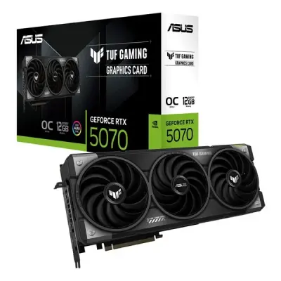 Asus RTX 5070 TUF Gaming OC Edition TUF-RTX5070-O12G-GAMING 192 Bit GDDR7 12 GB Ekran Kartı