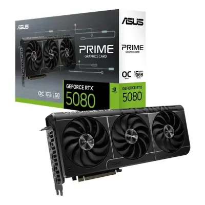 Asus RTX 5080 Prime OC Edition PRIME-RTX5080-O16G 256 Bit GDDR7 16 GB Ekran Kartı