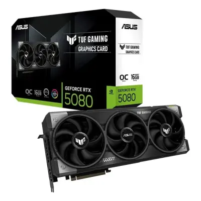 Asus RTX 5080 TUF Gaming OC Edition TUF-RTX5080-O16G-GAMING 256 Bit GDDR7 16 GB Ekran Kartı