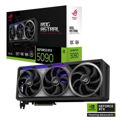 Asus RTX 5090 ROG Astral OC Edition ROG-ASTRAL-RTX5090-O32G-GAMING 512 Bit GDDR7 32 GB Ekran Kartı