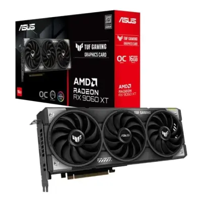 ASUS RX 9060 XT TUF GAMİNG OC EDITION TUF-RX9060XT-O16G-GAMING 128 BİT GDDR6 16 GB EKRAN KARTI
