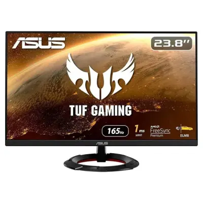 ASUS TUF GAMİNG VG249Q1R 23.8" 165HZ 1MS (HDMI+DİSPLAY) FREESYNC FULL HD IPS MONİTÖR