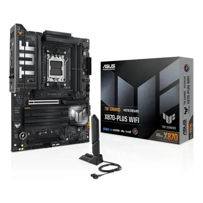 Asus TUF Gaming X870-Plus WiFi DDR5 (8000MHz)OC M.2 HDMI/USB-C PCIe 5.0 AM5 ATX Anakart