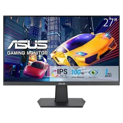 ASUS VA27EHF 27 IPS FREESYNC 1920x1080 1MS 100HZ HDMI VESA 3YIL EYECARE FLICKER-FREE CERCEVESIZ DUSUK MAVI ISIK Monitör