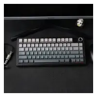 Aula F75 Max Mekanik RGB TKL Reaper Switch Kablosuz Makrolu Hot Swap Klavye Gri