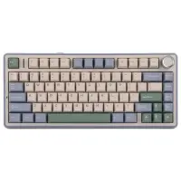 Aula F75 Mekanik Rgb Tkl Gray Switch Kablosuz Makrolu Hot Swap Klavye Pastel