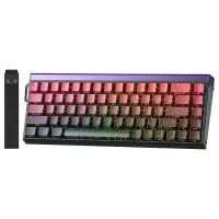 Aula Hero 68 HE Manyetik Klavye Rapid Trigger Dragon King Switch 8000Hz RGB Neon TKL Hot Swap Oyuncu Klavyesi Kırmızı