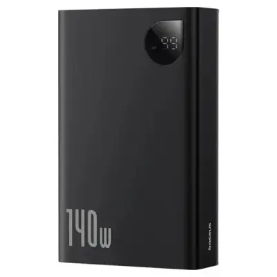 BASEUS ADAMAN OVERSEAS EDITION 24.000 MAH DIGITAL DİSPLAY 140W  POWERBANK-SİYAH