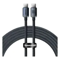 Baseus Crystal Shine 2 m Siyah USB to Type-C Hızlı Şarj Kablosu