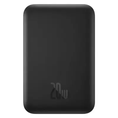 BASEUS MGSAFE MİNİ 20W 6.000 MAH KABLOSUZ ŞARJLI POWERBANK SİYAH