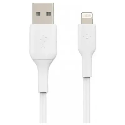 BELKİN BELKİN APPLE LİGHTNİNG HIZLI ŞARJ VE DATA KABLOSU 2M BEYAZ