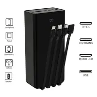 BLIC BPB7 LED LİGHT POWERBANK UNIVERSAL 30.000 MAH ÇOKLU