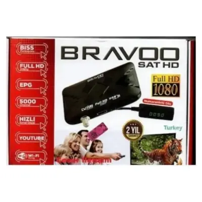 BRAVOO SAT HD UYDU CİHAZI 1080P FULL HD