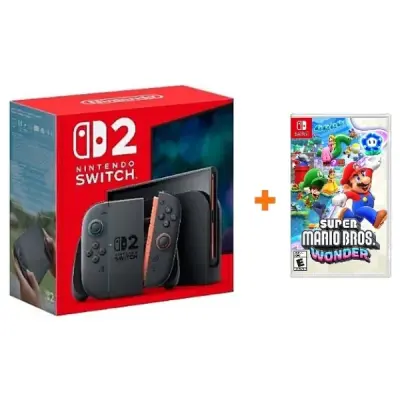 Nintendo Switch 2 Oyun Konsolu + Süper Mario Bros Wonder Oyun