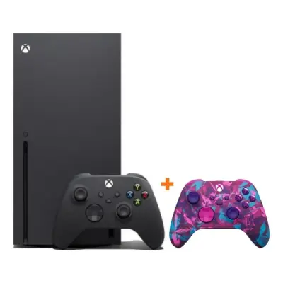 Xbox Series X Siyah 1 TB SSD Oyun Konsolu (ithalatçı Garantili) + Microsoft Xbox Series 9. Nesil Heart Breaker Special Edition 2.Kol